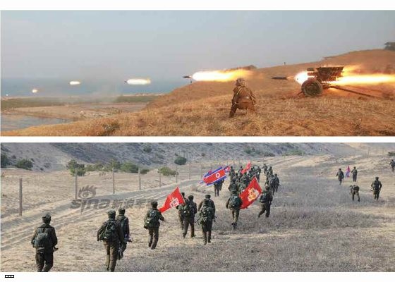 Cận cảnh uy lực pháo binh của Quân đội Nhân dân Triều Tiên trong diễn tập ảnh 24
