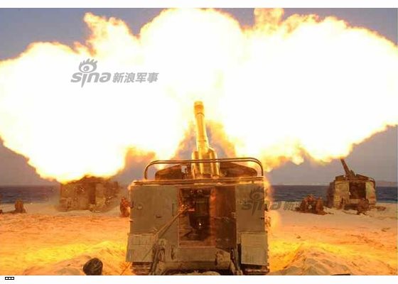 Cận cảnh uy lực pháo binh của Quân đội Nhân dân Triều Tiên trong diễn tập ảnh 32
