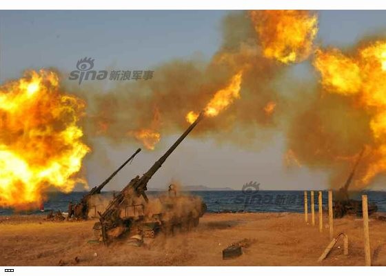 Cận cảnh uy lực pháo binh của Quân đội Nhân dân Triều Tiên trong diễn tập ảnh 34