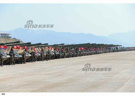 Cận cảnh uy lực pháo binh của Quân đội Nhân dân Triều Tiên trong diễn tập ảnh 52