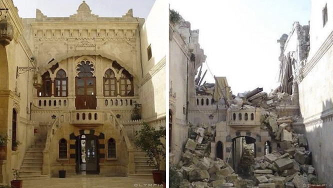 Thành phố Aleppo tan hoang đau thương trong chiến tranh ảnh 3