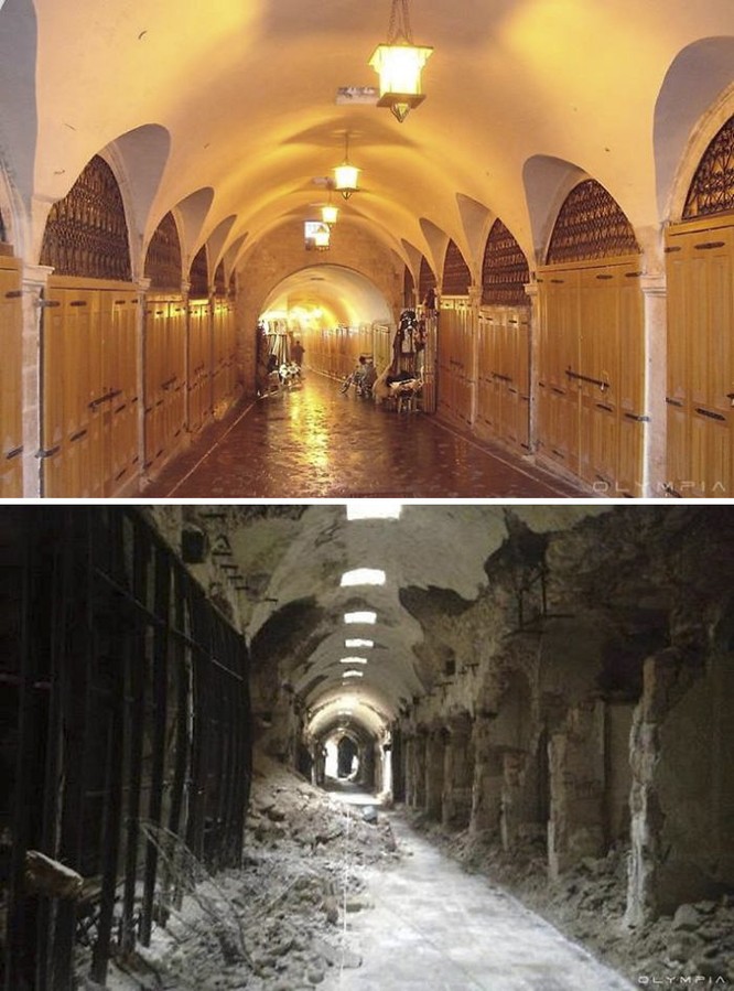 Thành phố Aleppo tan hoang đau thương trong chiến tranh ảnh 7