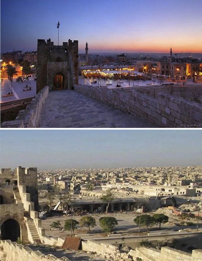 Thành phố Aleppo tan hoang đau thương trong chiến tranh ảnh 8
