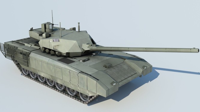 Tăng T-14 Armata phô diễn hoành tráng trong video kỷ niệm ngày Tăng Thiết giáp Nga - VIDEO ảnh 1