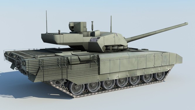 Tăng T-14 Armata phô diễn hoành tráng trong video kỷ niệm ngày Tăng Thiết giáp Nga - VIDEO ảnh 2