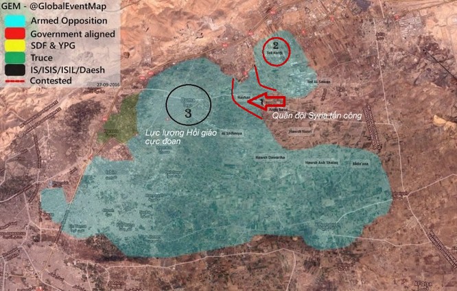 Vệ binh Syria phục kích, diệt gọn đoàn xe tiếp viện phiến quân ảnh 1