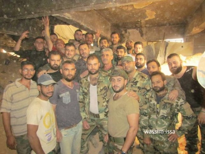 Quân đội Syria hủy diệt trung tâm khủng bố ở ngoại ô Damascus ảnh 8