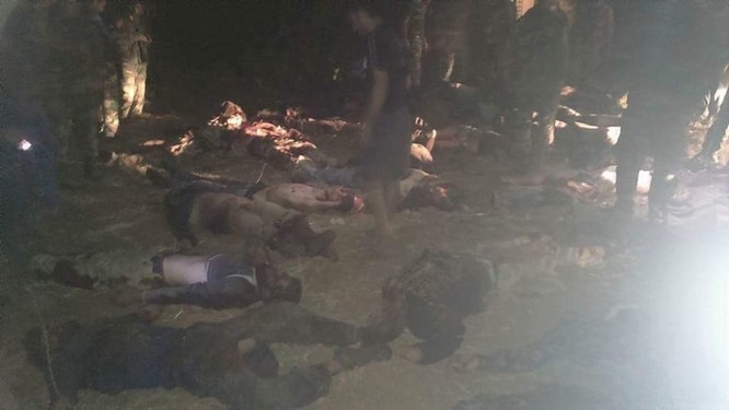 Chiến sự Syria: Lọt ổ phục kích, 33 tay súng thánh chiến nộp mạng ảnh 1