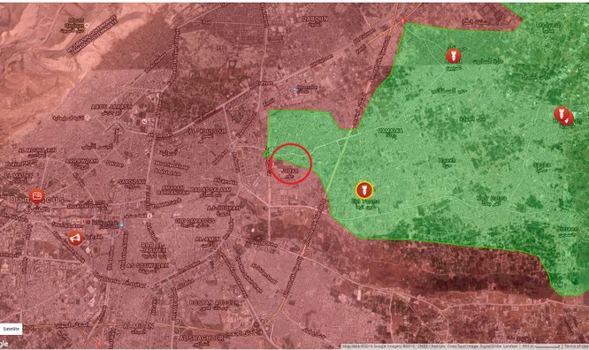 Phiến quân Syria lại bị chôn sống dưới đường hầm ảnh 1