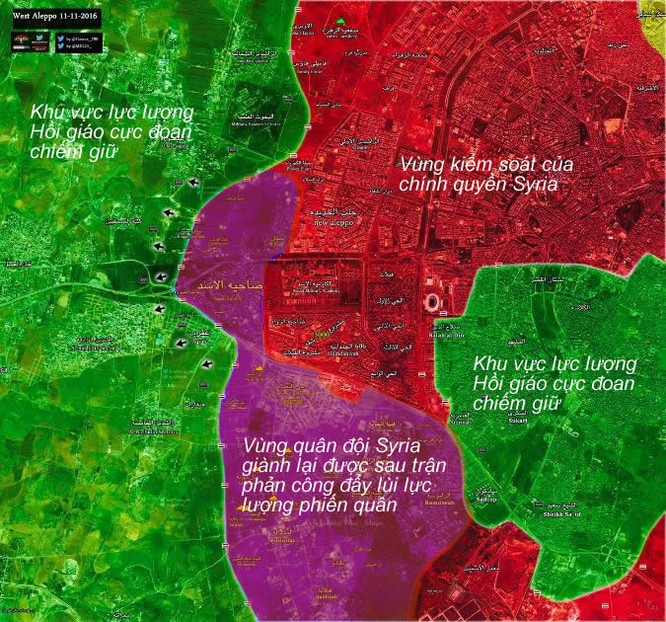 Quân đội Syria chuẩn bị mở chiến dịch tấn công miền Nam Aleppo ảnh 1