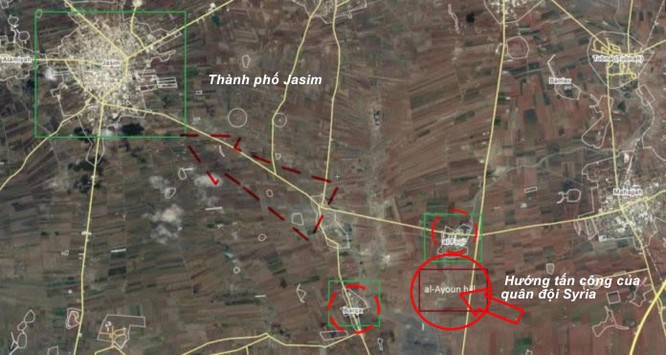 Quân đội Syria tấn công lực lượng khủng bố IS và Al-Qaeda Syria ảnh 1