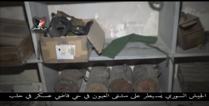 Chiến sự Aleppo: Phiến quân biến bệnh viện thành sở chỉ huy, kho vũ khí và nhà tù (video) ảnh 1