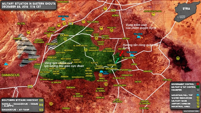 Quan đội Syria Tieu Diệt Một Thủ Lĩnh Al Qaeda ở đong Ghouta