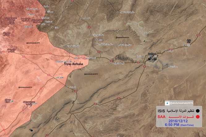 Chiến sự Palmyra: Quân đội Syria diệt hàng loạt phiến quân IS (video) ảnh 1