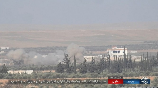 Không quân Nga tấn công dữ dội IS. yểm trợ Thổ Nhĩ Kỳ ở nam Aleppo ảnh 2