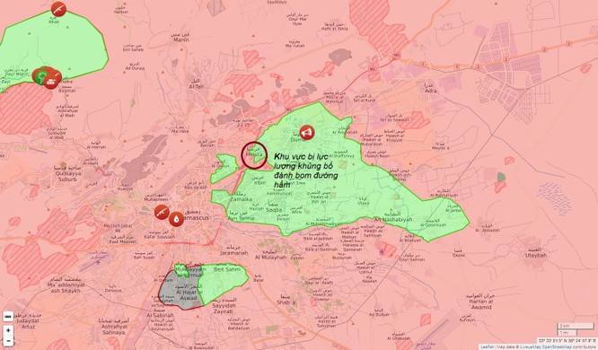 Phiến quân đánh bom đường hầm, tướng Syria thiệt mạng ảnh 2