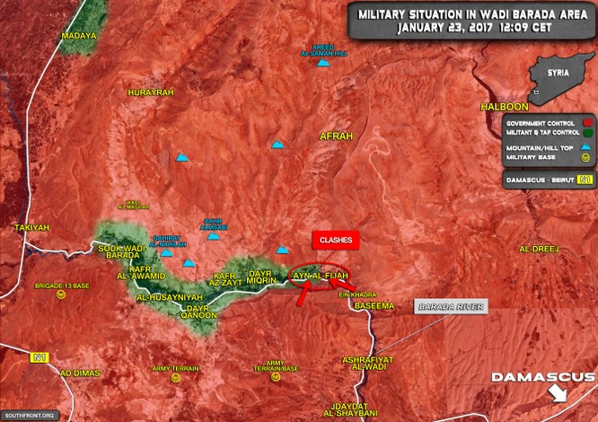 2.600 chiến binh Syria nộp súng đầu hàng ở ngoại ô Damascus ảnh 1