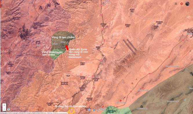 Quân đội Syria diệt hàng chục tay súng IS vùng ngoại ô Damascus ảnh 1