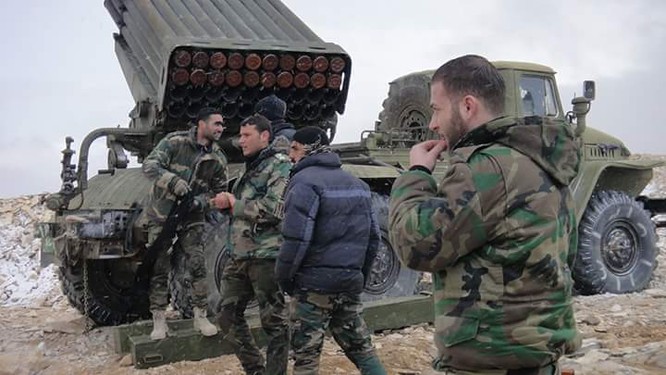 Chiến sự Syria: Phiến quân IS thảm bại tại ngoại ô Damascus (video) ảnh 4