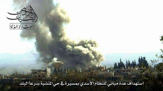 Chảo lửa Daraa: Quân Assad hỗn chiến với IS và phiến quân Hồi giáo ảnh 2
