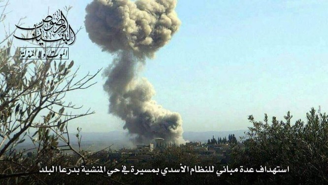 Chảo lửa Daraa: Quân Assad hỗn chiến với IS và phiến quân Hồi giáo ảnh 3