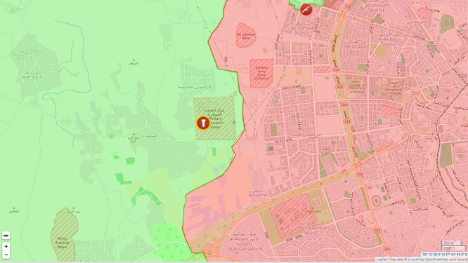 Không quân Nga tấn công, diệt hơn 20 chiến binh ở đông Aleppo ảnh 1