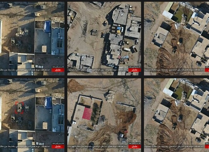IS không kích bằng UAV, phá hủy xe thiết giáp Iraq ảnh 6