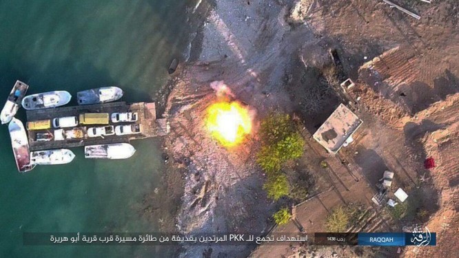 Chiến sự Syria: Người Kurd phong tỏa IS tại Tabqa (video) ảnh 4