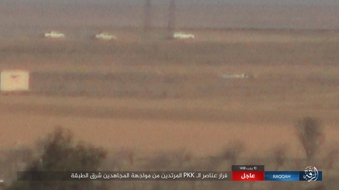 Mỹ hậu thuẫn người Kurd diệt hàng chục phiến quân IS ở Raqqa (video) ảnh 5