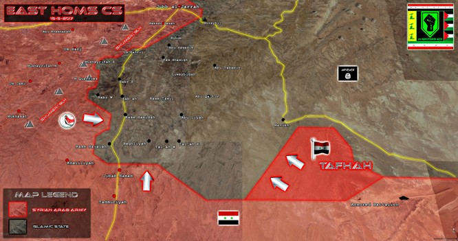 Chiến sự Palmyra: Quân đội Syria chiếm cứ điểm, diệt hàng loạt phiến quân IS ảnh 1