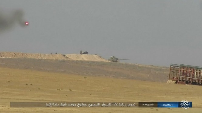 Quân đội Syria trút bão lửa huỷ diệt IS trên chiến trường Palmyra (video) ảnh 3