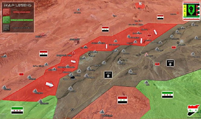 Trực thăng Nga săn diệt IS, quân đội Syria giải phóng 3.500 km2 nam Palmyra ảnh 1