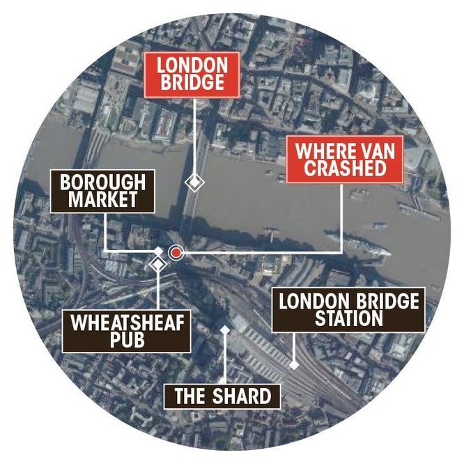 Khủng bố London, Anh: 7 người thiệt mạng, hàng chục người khác bị thương ảnh 10