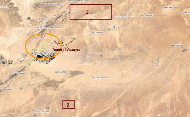 Quân đội Syria dốc sức tấn công IS hướng Palmyra – Deir Ezzor ảnh 1