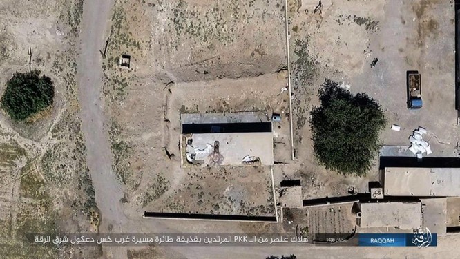 Chiến sự Syria: SDF tấn chiếm 4 quận ngoại ô “thủ đô” IS (video) ảnh 4