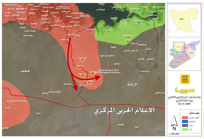 “Hổ Syria” thừa thắng xốc tới đánh diệt IS trên địa phận Raqqa (video) ảnh 1