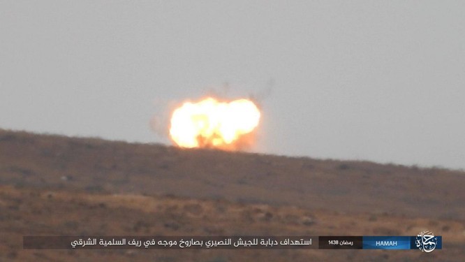 “Hổ Syria” đập tan IS, chiếm 12 địa bàn, 1.300 km2 tại tỉnh Raqqa (video) ảnh 4