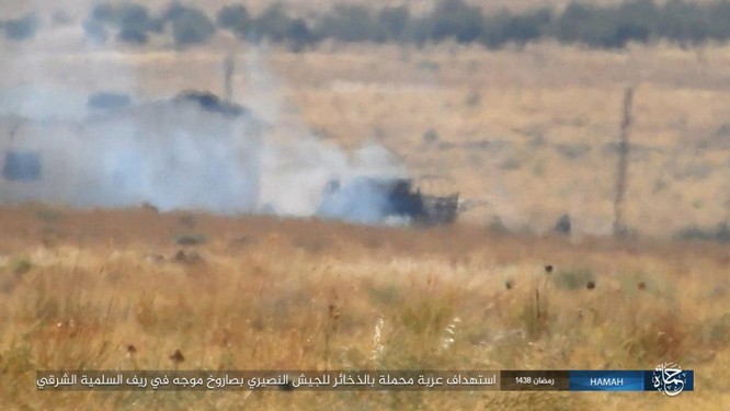 “Hổ Syria” đập tan IS, chiếm 12 địa bàn, 1.300 km2 tại tỉnh Raqqa (video) ảnh 6