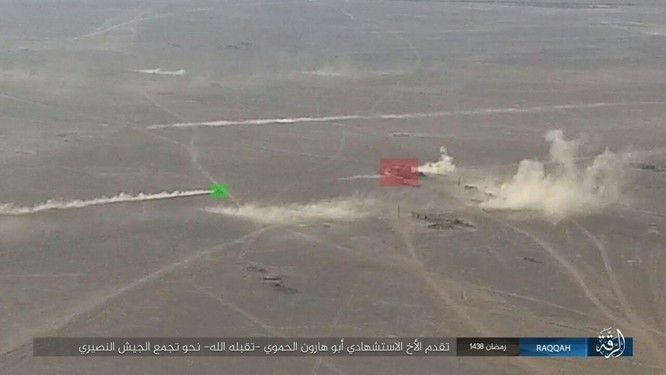 “Hổ Syria” đập tan IS, chiếm 12 địa bàn, 1.300 km2 tại tỉnh Raqqa (video) ảnh 7