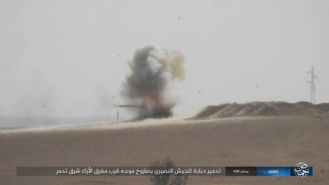 IS bắn tên lửa TOW Mỹ đánh chặn quân đội Syria ảnh 4