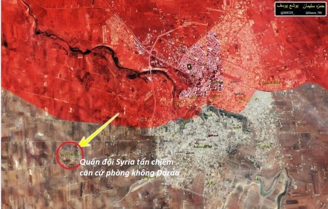 Nga tập kích dữ dội, quân đội Syria cắt đứt tiếp vận phiến quân ở Daraa ảnh 1