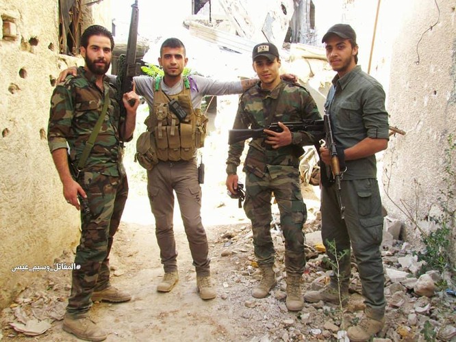 Vệ binh Syria giáng đòn vào chiến tuyến thánh chiến ngoại ô Damascus ảnh 3