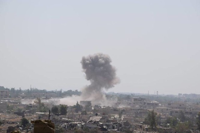 Vệ binh Syria đè bẹp phiến quân, chiếm một số địa bàn ở Damascus ảnh 5