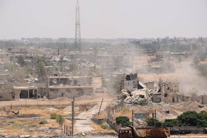 Vệ binh Syria đè bẹp phiến quân, chiếm một số địa bàn ở Damascus ảnh 10
