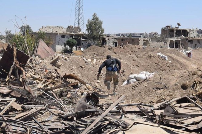 Vệ binh Syria đè bẹp phiến quân, chiếm một số địa bàn ở Damascus ảnh 14