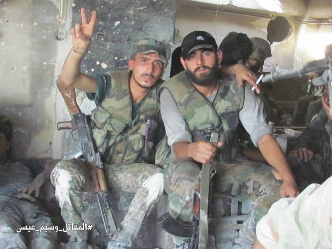 Vệ binh Syria tiến sâu vào sào huyệt phiến quân đông Damascus ảnh 6