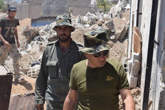 Quân đội Syria quyết thắng phe thánh chiến ngoại vi Damascus ảnh 21