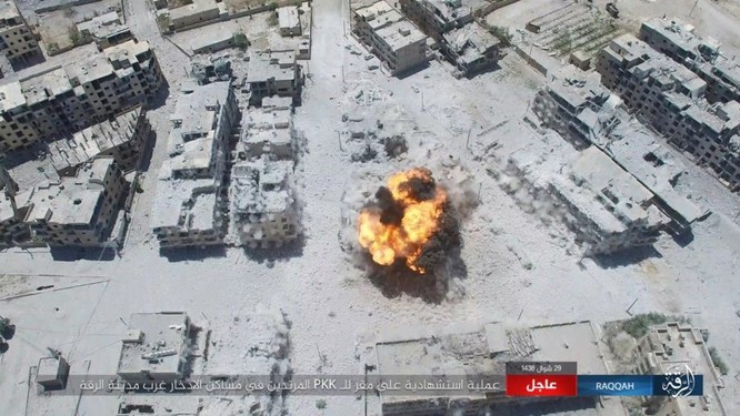 Hàng chục phiến quân IS nộp mạng trước SDF ở Raqqa, Syria ảnh 3