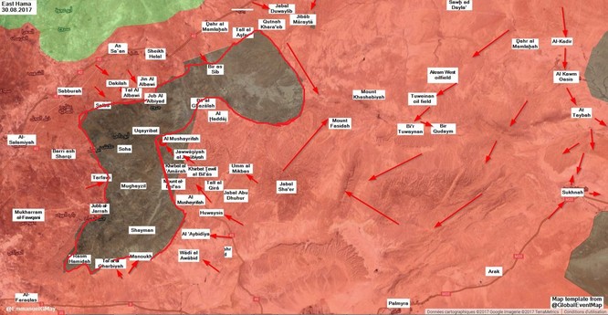 Quân đội Syria sắp tung đòn hạ thị trấn IS ảnh 3