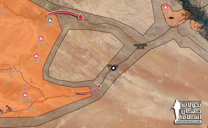 Quân đội Syria đánh tiêu diệt IS, áp sát sào huyệt Deir Ezzor ảnh 1